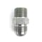 Eaton Fitting, Male Connector Stainless No. 5217X, Jic 37 Deg-Flare-Twin, 3/4 Tube Od, 3/4 Male Pipe C5205X12 - alternate 5